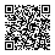 QR code with black and white pattern